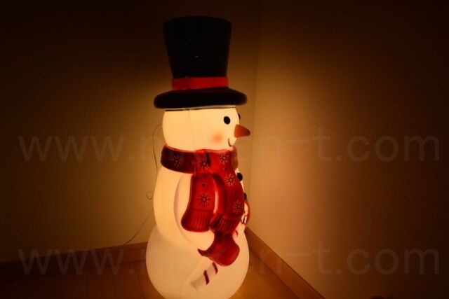 LEDブローライト スノーマン W35×H87×D31cm