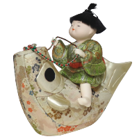 木目込五月人形 鯉飾り【人形堂】