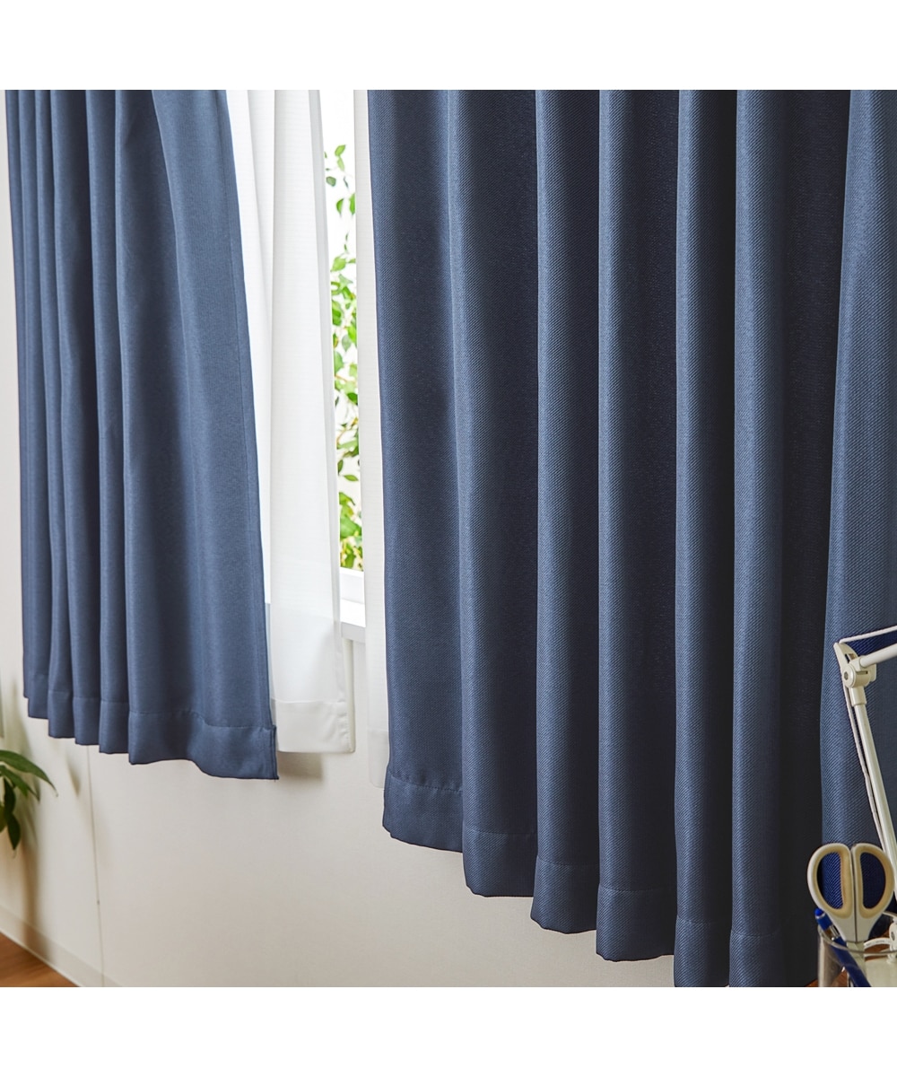 カーテンセット】遮光カーテン＆遮像・遮熱・UVカット・ミラーレース