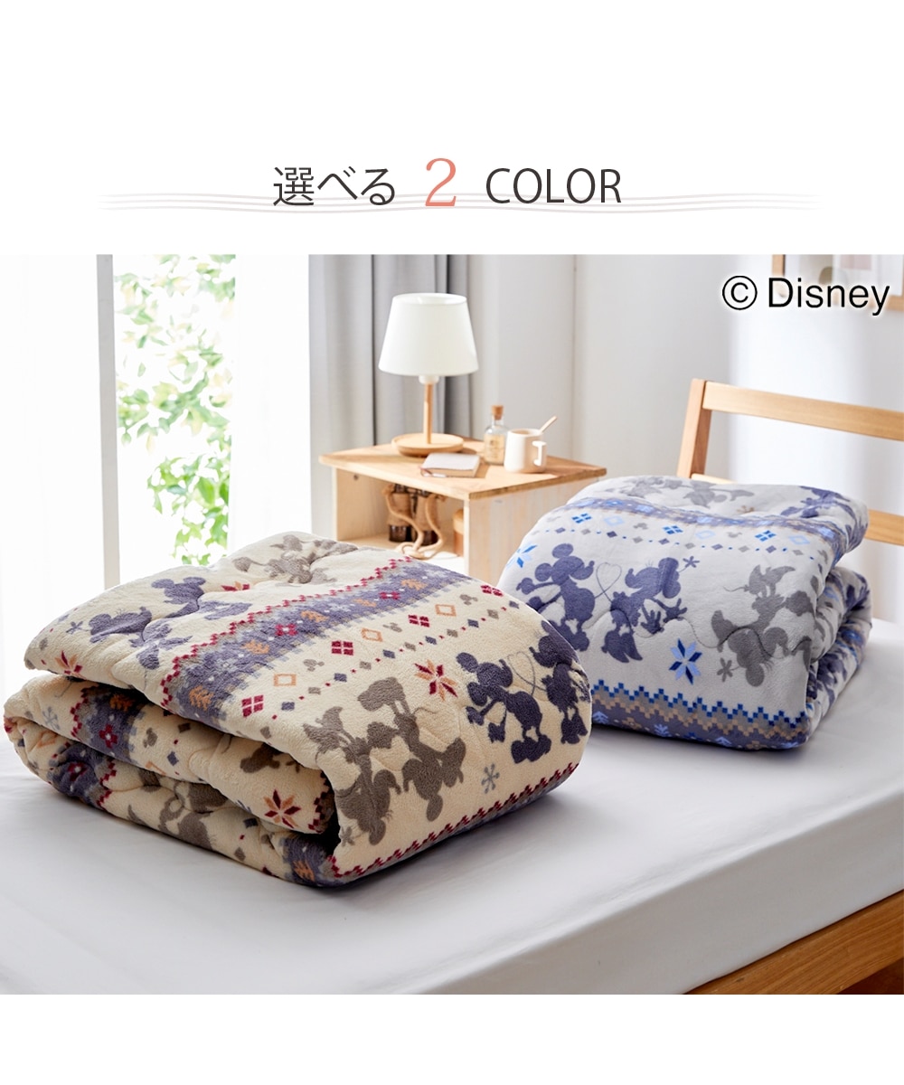 ディズニー/あったか掛け布団（ミッキー＆ミニー） 通販【ニッセン】