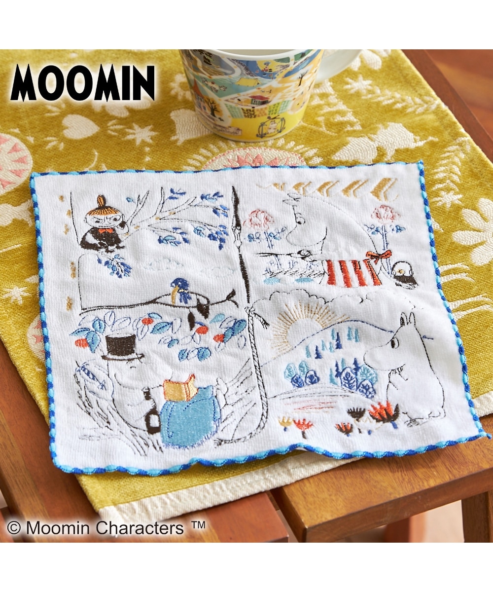 ムーミン タオルハンカチ（25×25）「好きな場所」 通販【ニッセン】