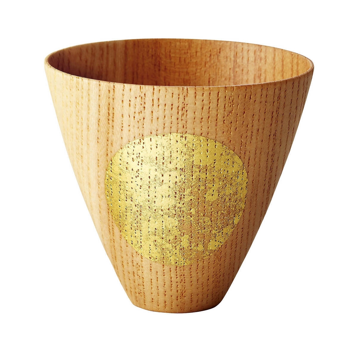 400年の伝統 箔一 おぼろ月 ボウル 8寸 金箔の贈り物 金沢箔 海外の方