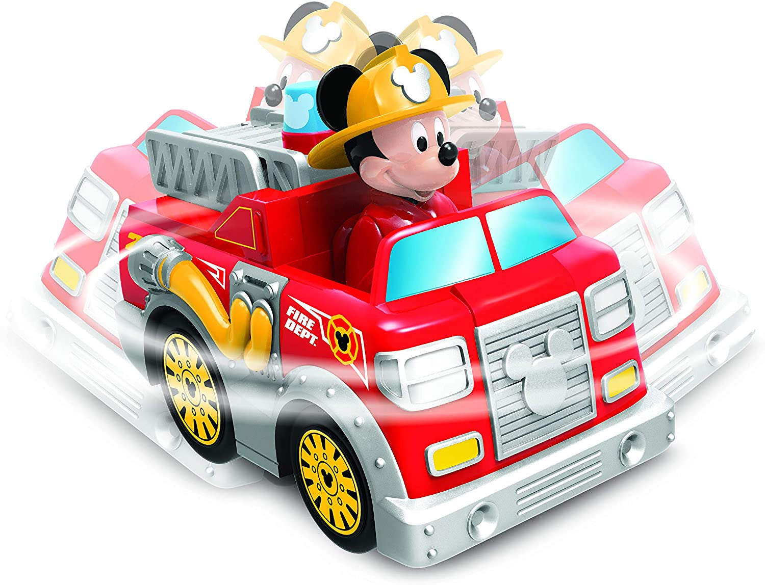 Disney Junior Mickey Mouse 9'' RC Remote Control Fire Truck 2.4