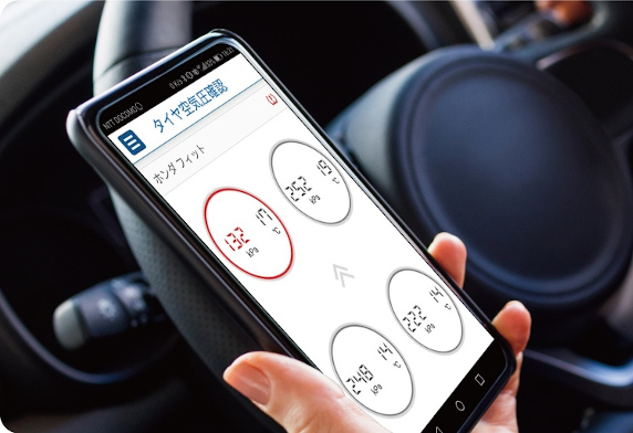 ドライバーコンパス対応空気圧センサー｜タイヤ関連 TPMS