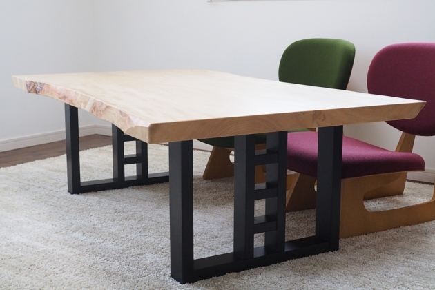 無垢材の座卓やローテーブルも製作できます【No.1837】 | 無垢材家具で