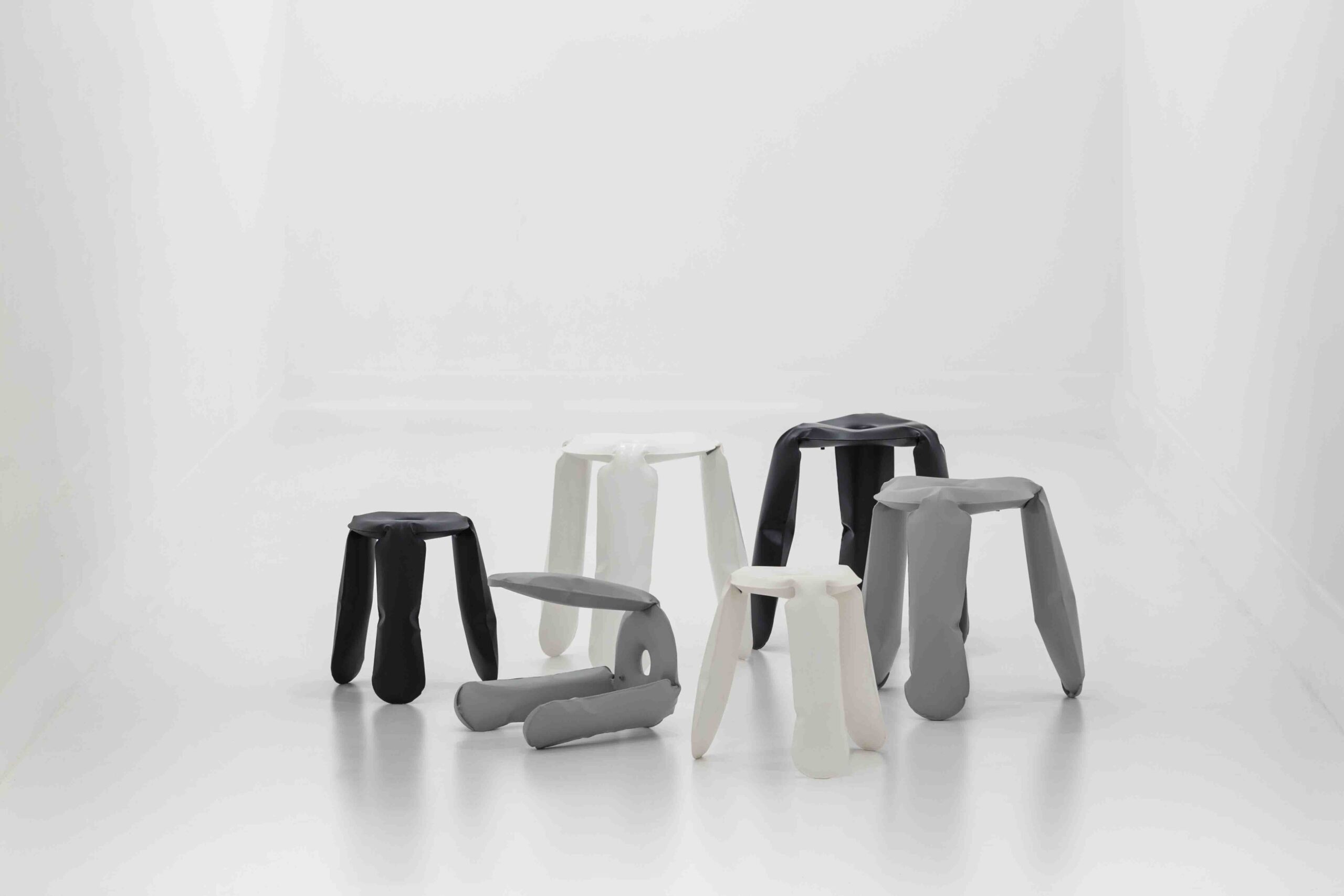 PLOPP Stool in Stainless Steel by Zieta | Shop Online