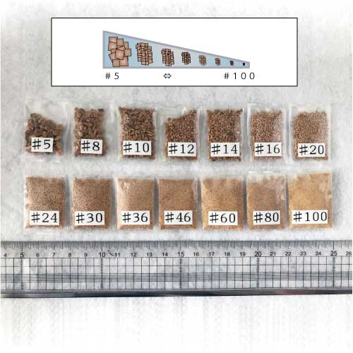 NEW］ウォルナットビーズサンド 20kg袋×【3】 計60kg 研磨材 クルミ