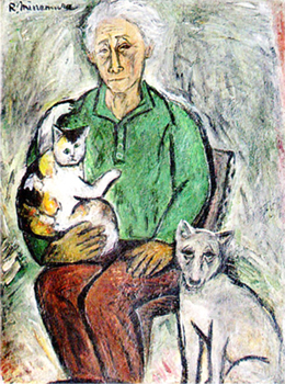 砂丘館・クリップ 峰村リツ子展