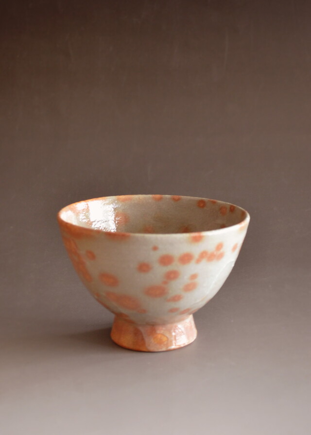 聞慶窯 千漢鳳作 紅葉呉器 茶道具