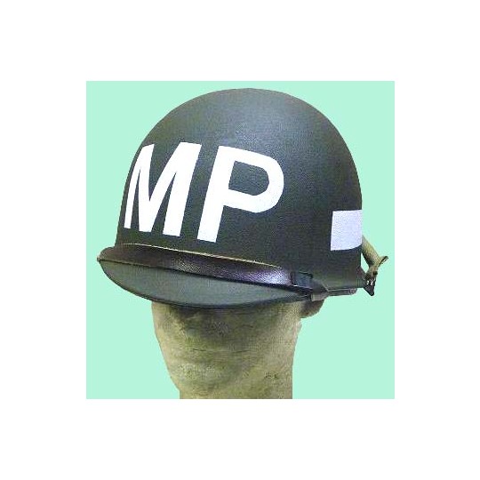 WW2 米軍・M-1ヘルメット/MP仕様（スチール製シェル/プラ製ライナー