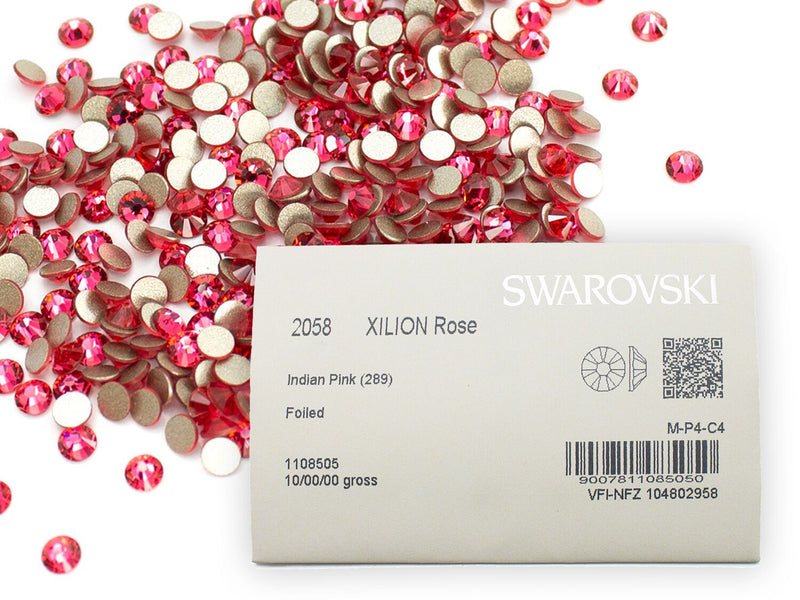 スワロフスキー インディアンピンク-#2088 4-ラインストーン