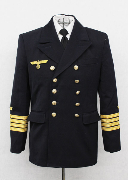 S＆Graf / 【3439】NS. EMD 海軍将校・将官用リーファー[袖ライン付き]