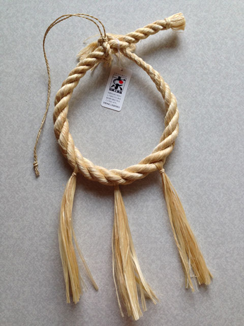 元祖☆国産大麻（精麻）・しめ縄【神居 和かざり】 Shimenawa｜おお麻