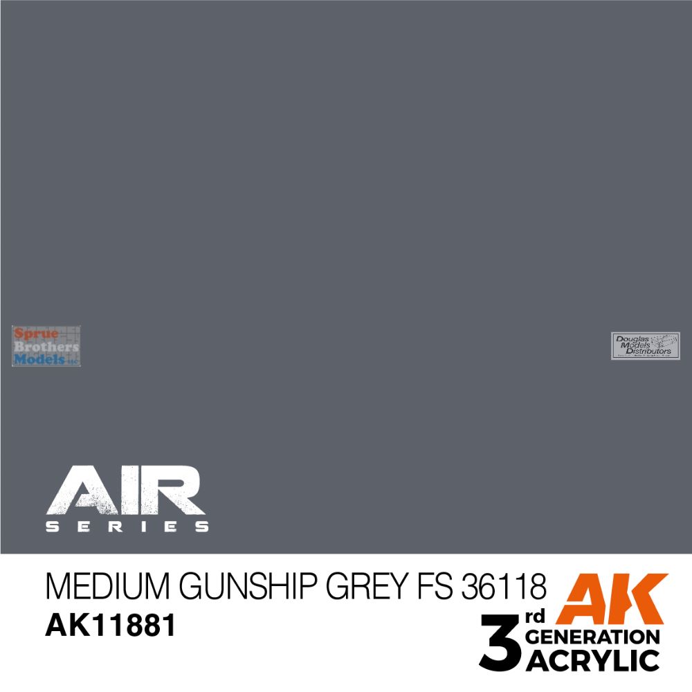 AKI011881 AK Interactive 3Gen Acrylic Paint 17ml - Medium Gunship