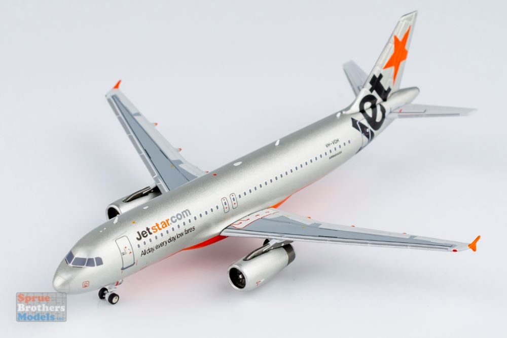 NGM15013 1:400 NG Model Jetstar Airbus A320-200 Reg #VH-VQH (pre