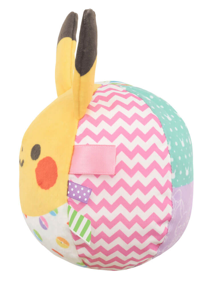 モンポケはじめてのやわらかピカチュウボール｜セガ フェイブ トイ製品