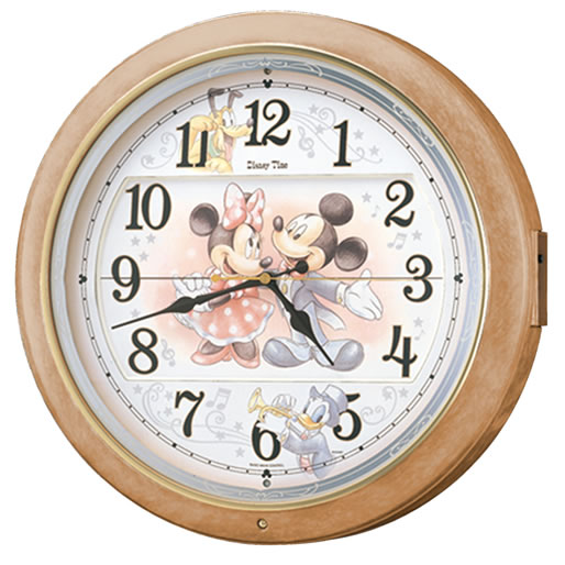 ディズニーキャラクター「ミッキー＆ミニー」 FW561A セイコークロック