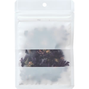 チャック付透明平袋 白 窓付穴あき120×180: 袋・ラミネート袋｜包装