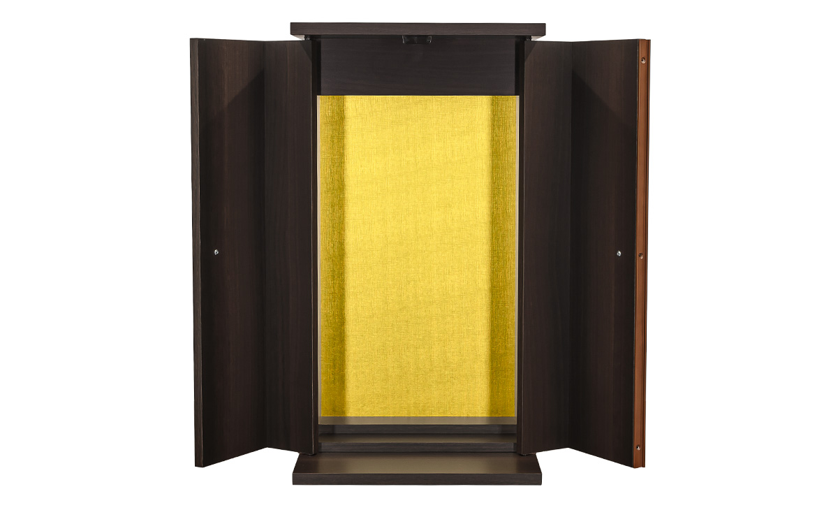 コンパクト仏壇 チェック ダーク | 創価学会仏壇＆仏具専門店 SGI仏壇