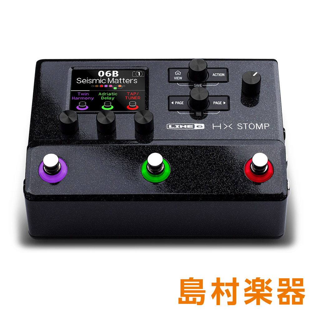 マルチエフェクター】LINE 6 HX Stomp｜島村楽器 イオンモール日の出店