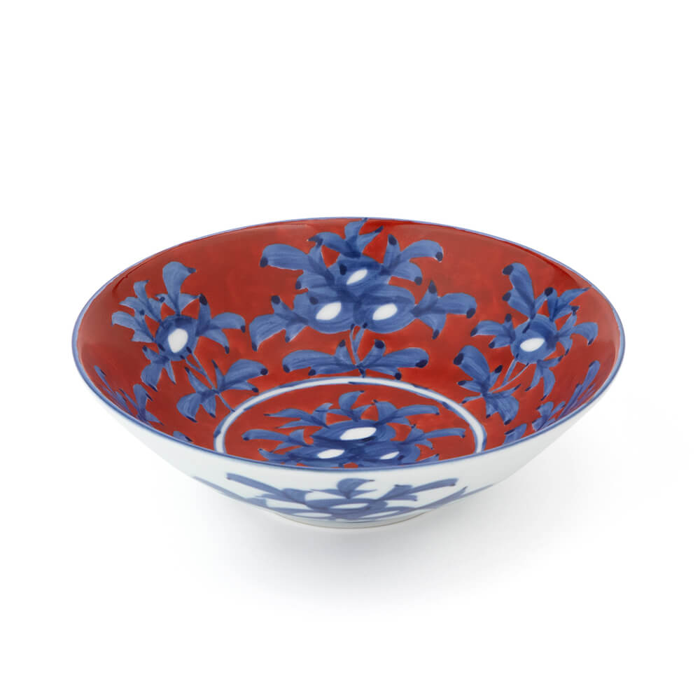 赤絵菊絵 鉢 ｜ 有田焼の源右衛門窯公式オンラインショップ
