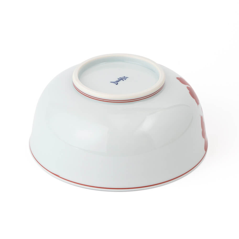 赤絵唐草文 麺鉢 ｜ 有田焼の源右衛門窯公式オンラインショップ