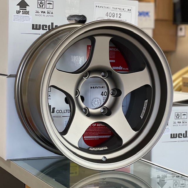 Weds Hase Spec II 17x8.5 -6 Offset 6x139 Titan Bronze