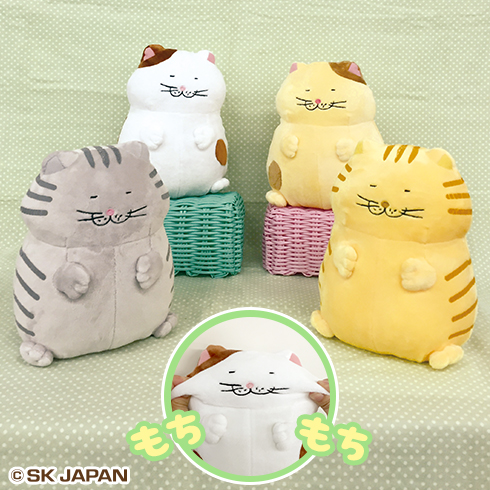 でぶねこもちもちMBぬいぐるみ プライズの情報サイト キャラとる