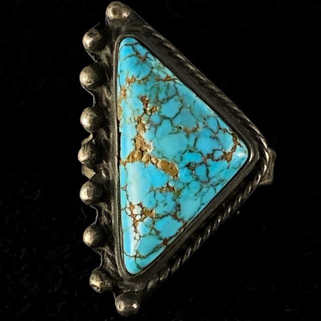 インディアンジュエリー ビンテージ リング69 | ターコイズ・メンズ