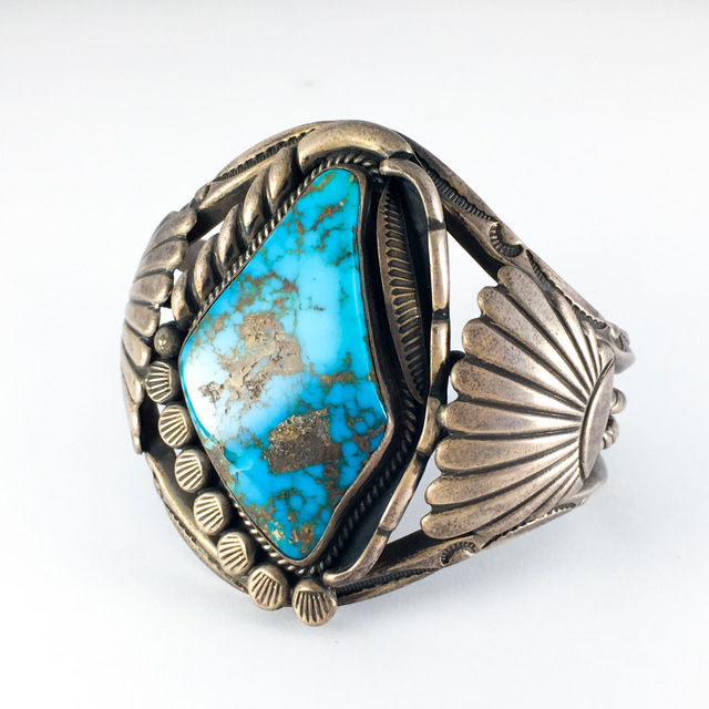 インディアンジュエリー ビンテージ ブレスレット80 | ターコイズ