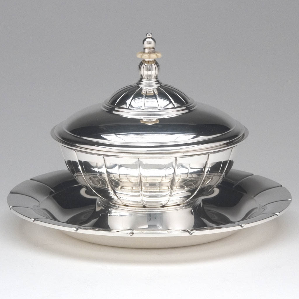 Erik Magnussen for Gorham Prototype Sterling Silver Nut Bowl and