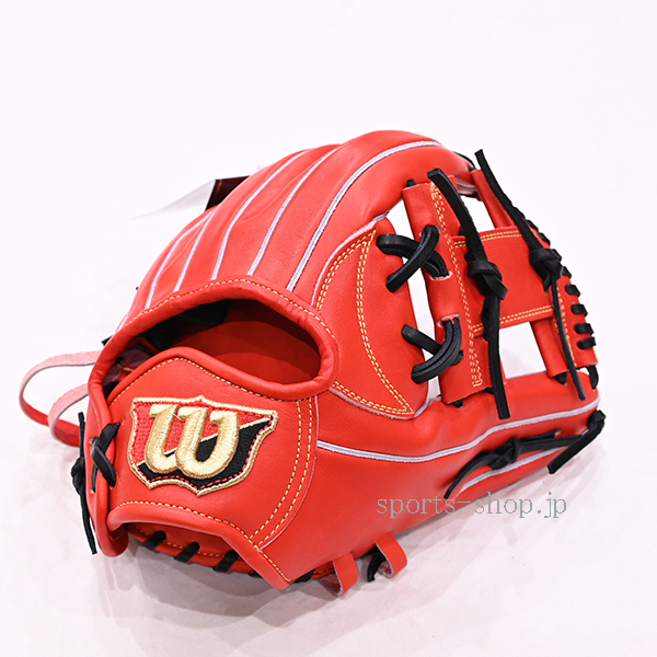 ウイルソン 2024 NEW デュアル 硬式用 グラブ 1723型 Eオレンジ 硬式