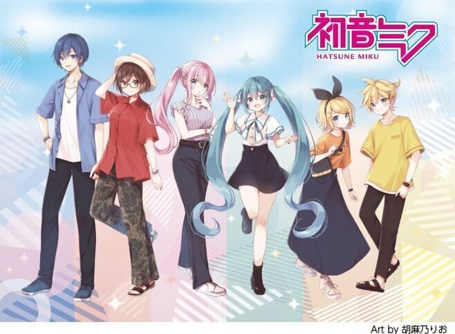 ローソン×初音ミク「ウエハースコレクトボックス」発売、カード全35