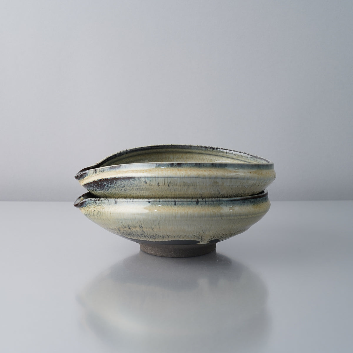 波佐見焼 朝鮮唐津 備前片口向付 中鉢 18.5cm 筒山太一窯の通販