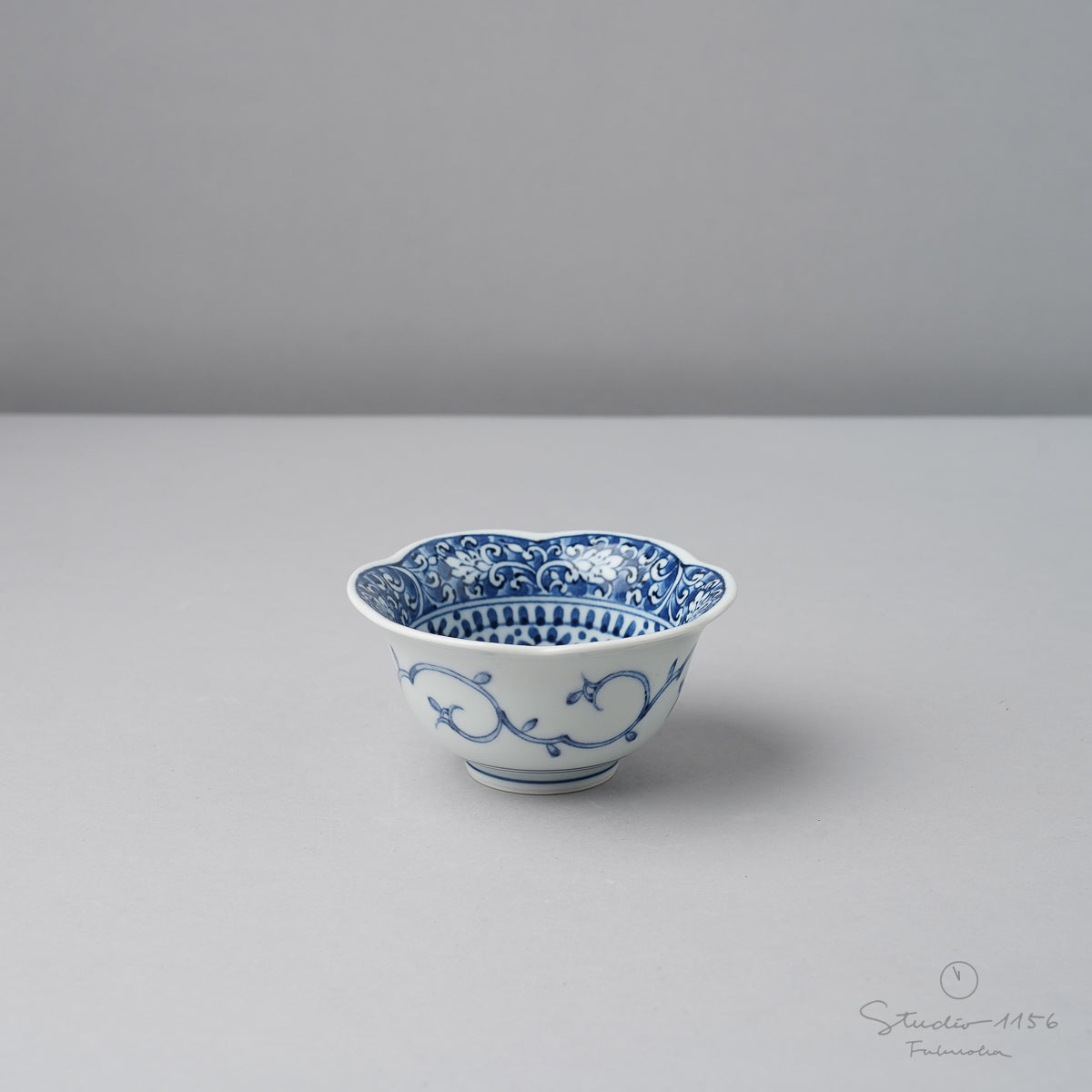 波佐見焼 染付 六方花型小鉢 9cm 高山陶器の通販｜Studio1156 – 【公式