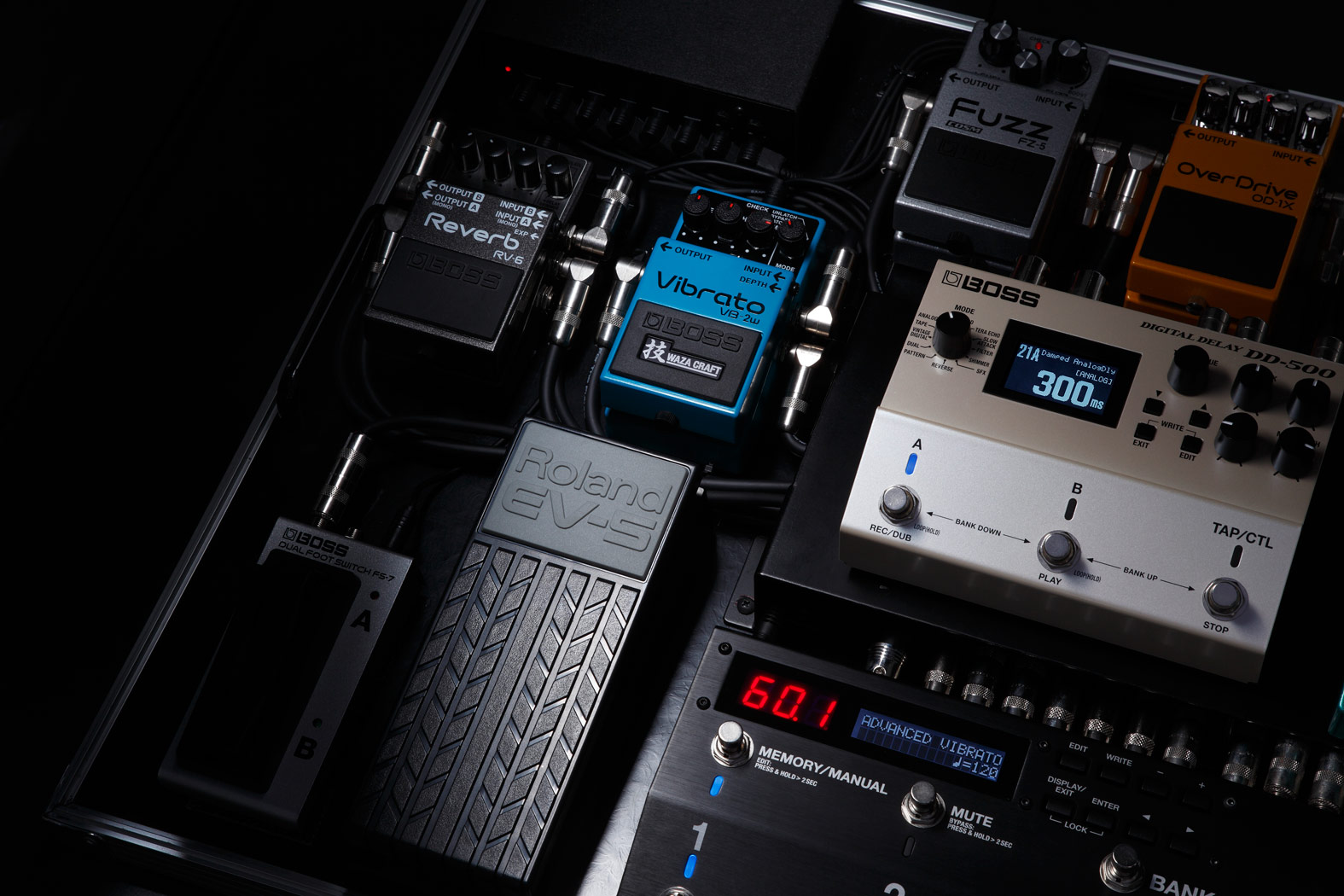 Boss Waza Craft VB-2W Vibrato Modulation, chorus, flanger, phaser