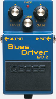 Boss BD-2 Blues Driver Overdrive, distortion & fuzz effect pedal