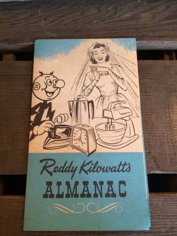 Reddy Kilowatt's Almanac ビンテージ レディキロワット 年鑑 ブック