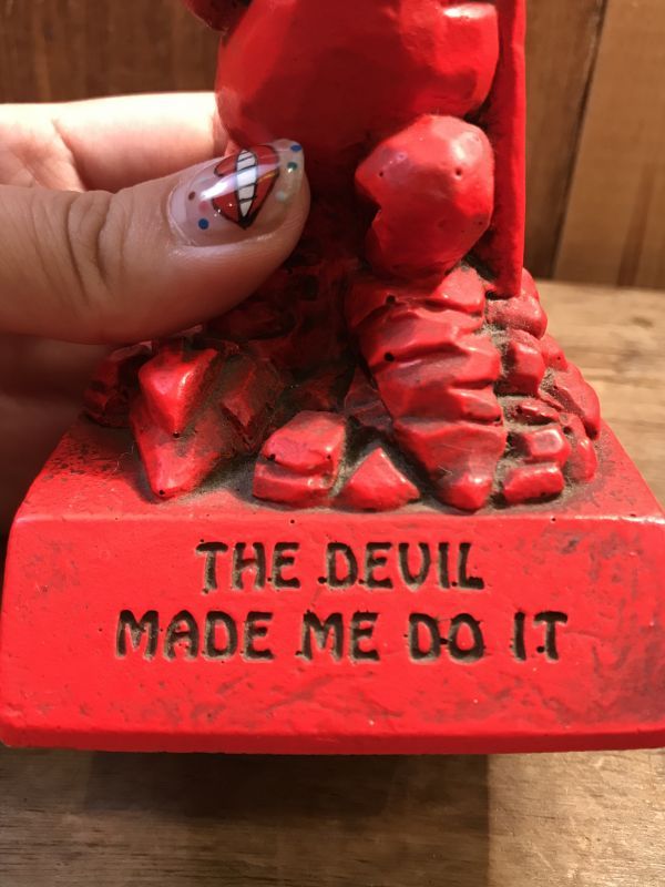 Red Devil Message Doll レッドデビル ビンテージ メッセージドール 70