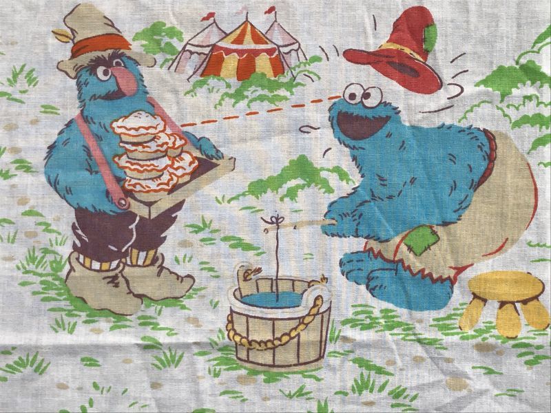 Sesame Street “Mother Goose” Box Sheet セサミストリート ビンテージ