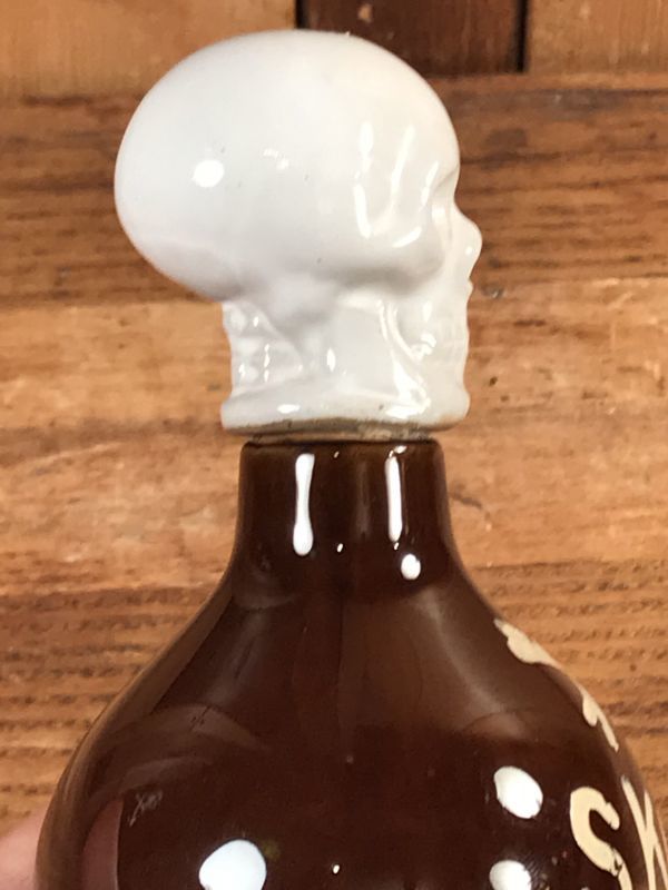Skonk Poison Skull Decanter スカル ビンテージ デカンタ ポイズン