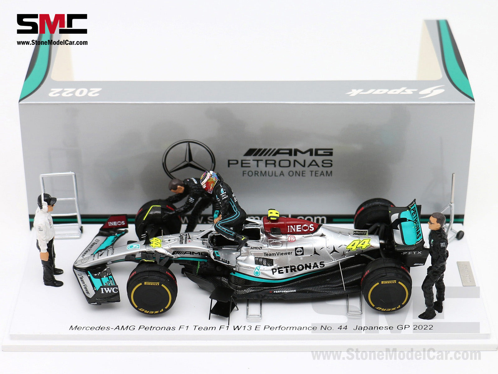 Mercedes F1 W13 #44 Lewis Hamilton Japanese GP Start Race 2022 7x