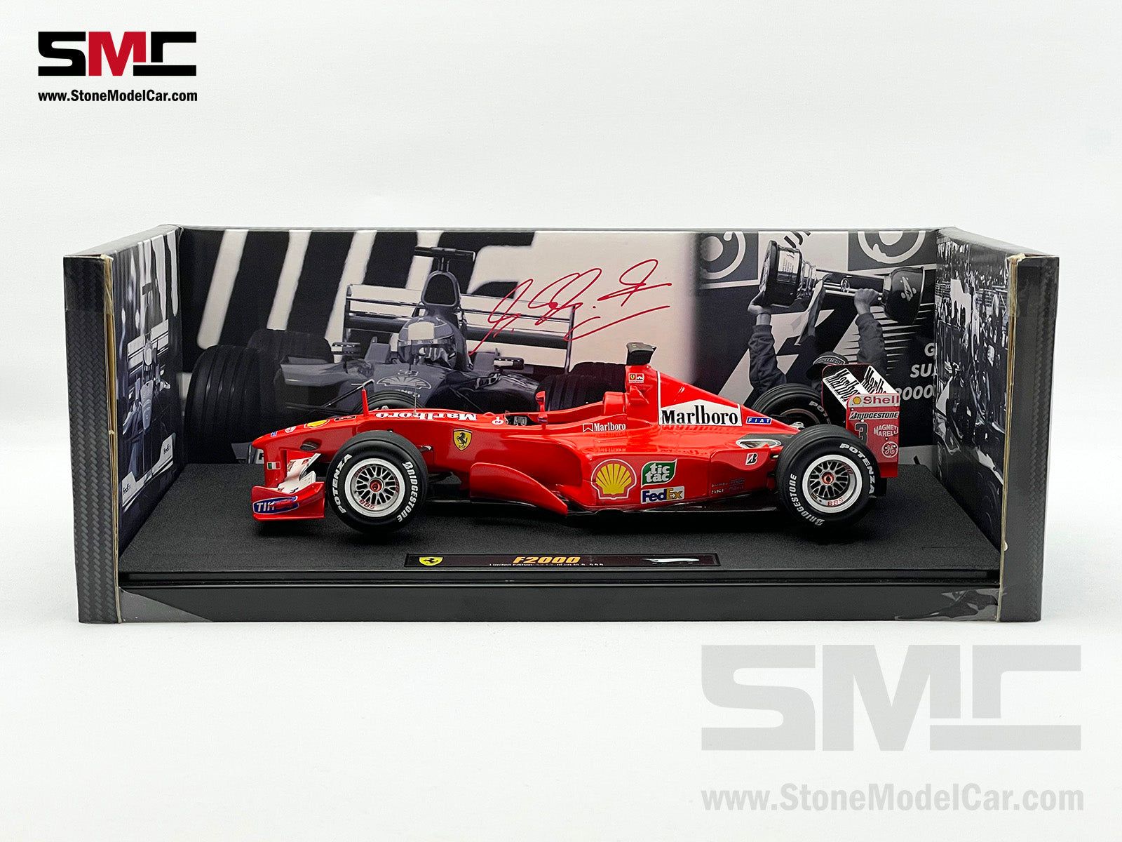 Pre-Owned] Ferrari F1-2000 #3 Michael Schumacher Japan GP 2000 3x