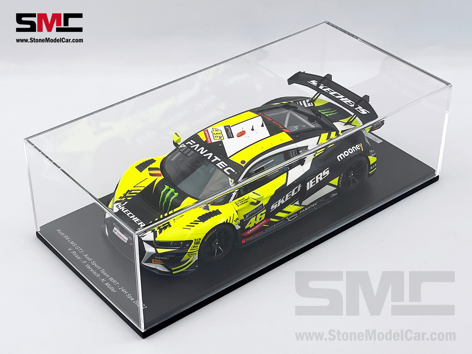 Audi Team WRT R8 LMS GT3 #46 Valentino Rossi 24h Spa 2022 1:18