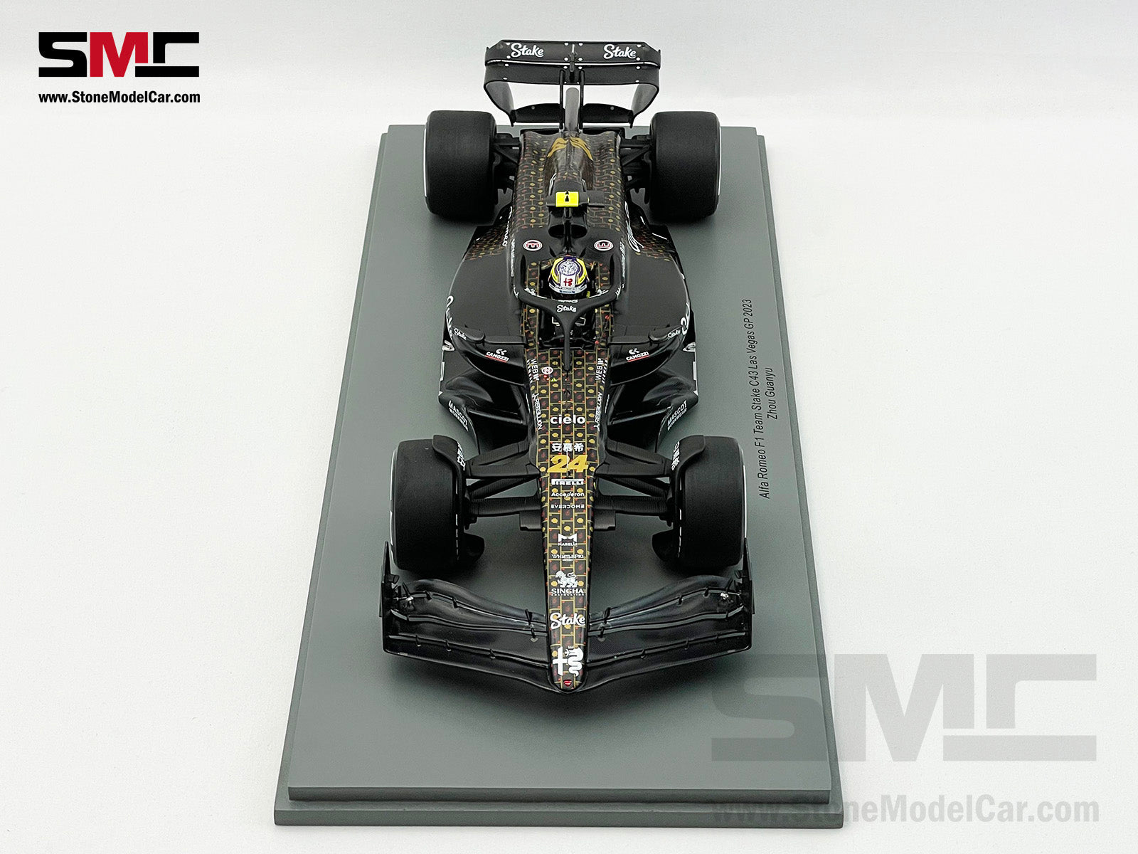 Alfa Romeo Sauber F1 C43 #24 Zhou Guanyu Las Vegas GP 2023 Spark 1