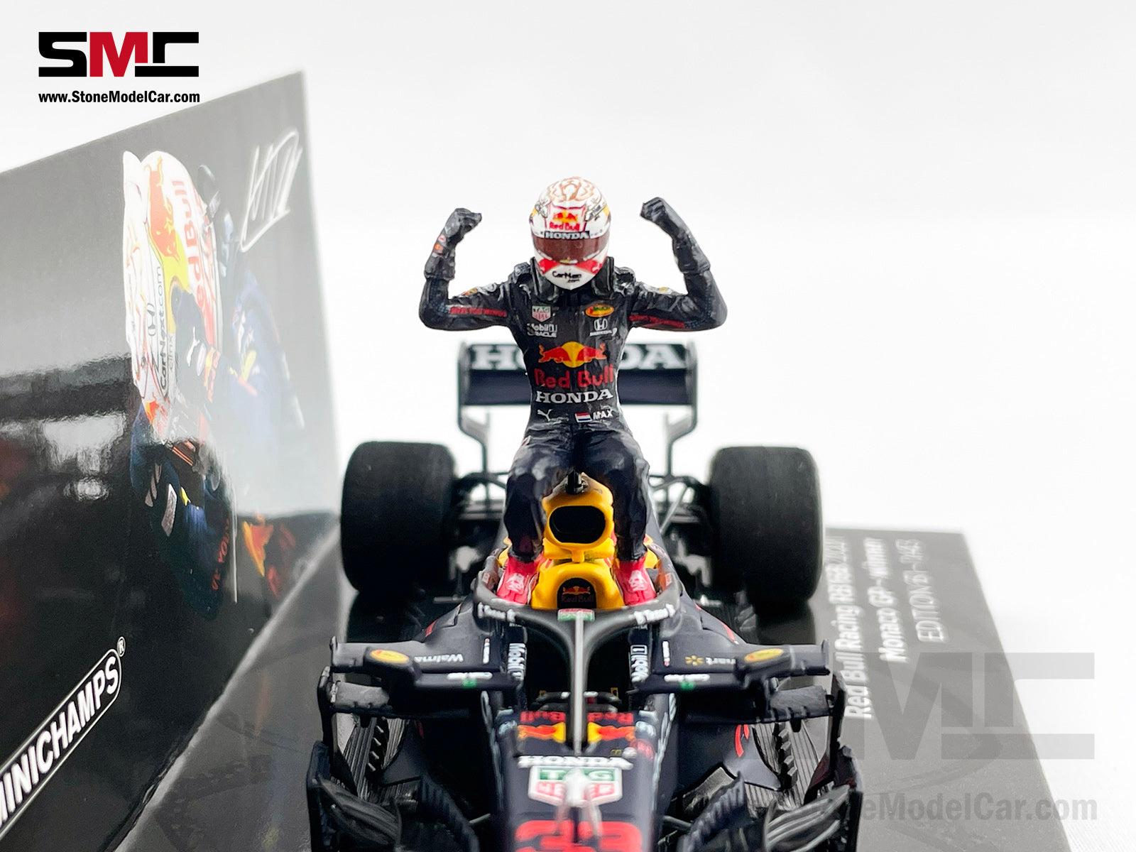 2021 F1 World Champion #33 Max Verstappen Red Bull RB16B Monaco GP