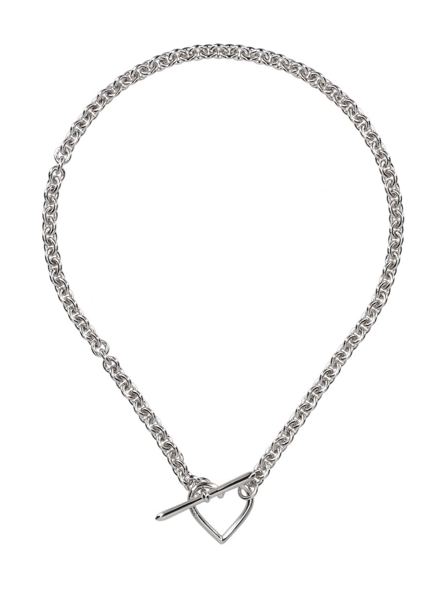 BASICKS - 【26SS】ハート ネックレス / HEART NECKLACE (SMALL LINK