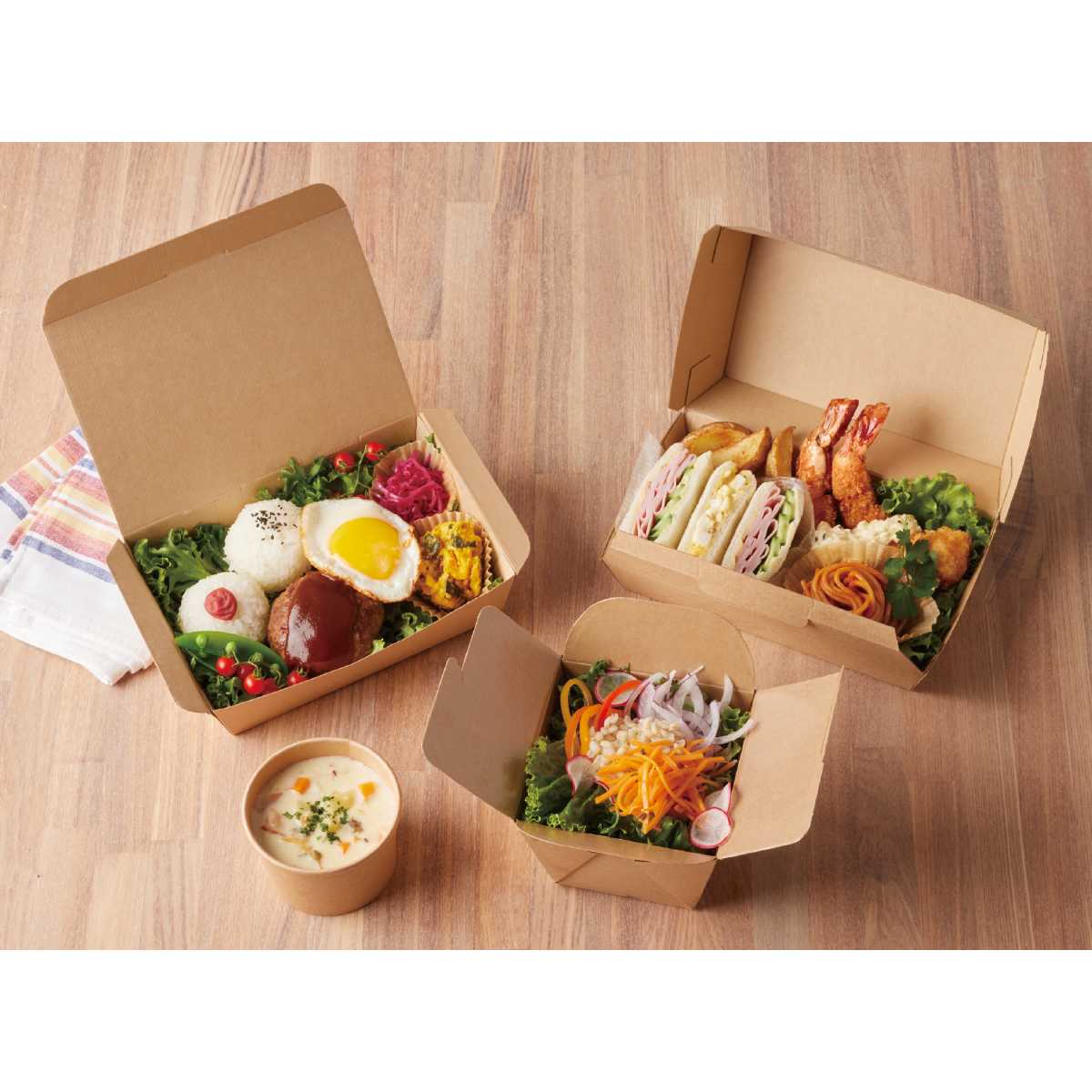 ネオクラフト ランチボックス S