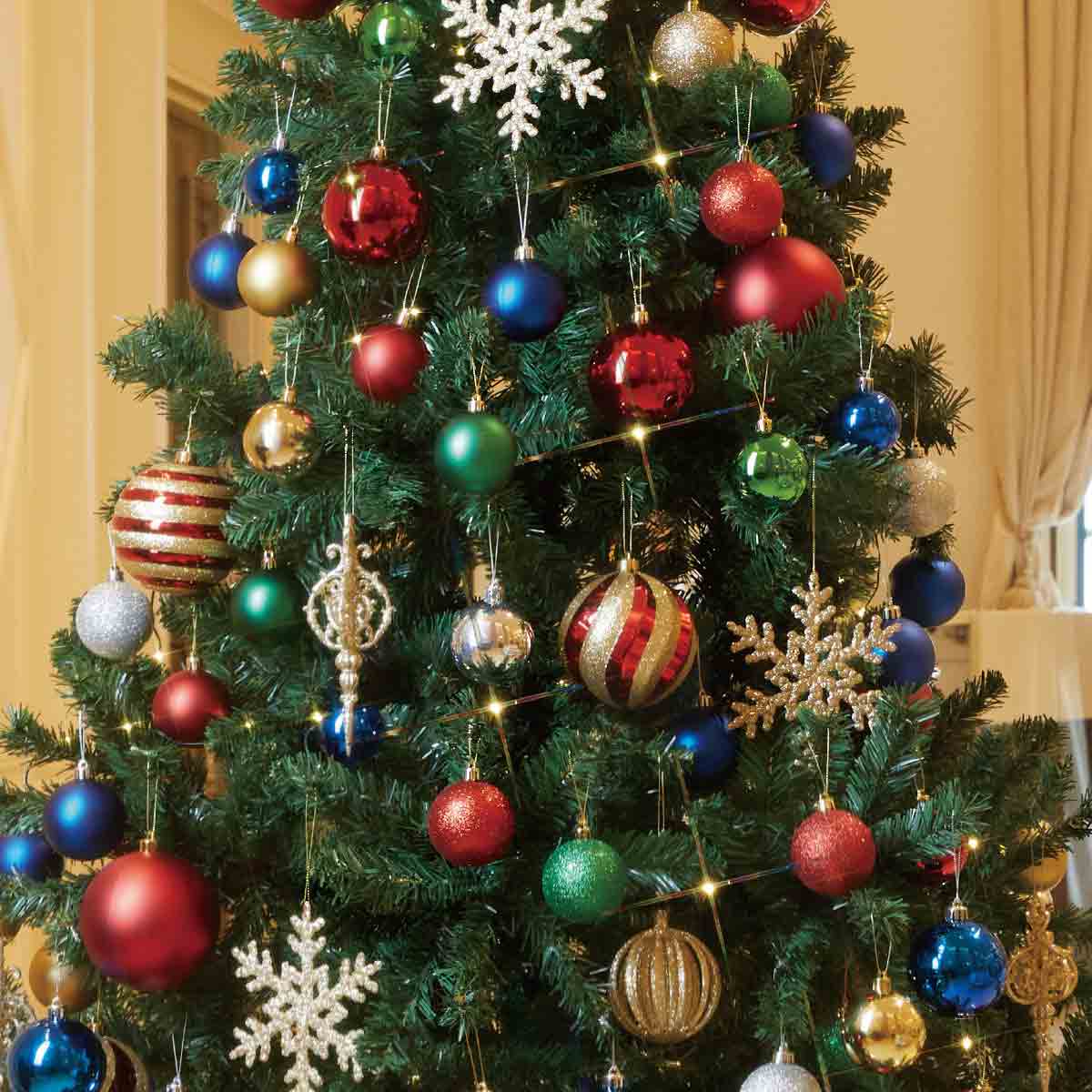 クリスマスツリーセット ポップ［ストエキオリジナル］ 高さ150cm