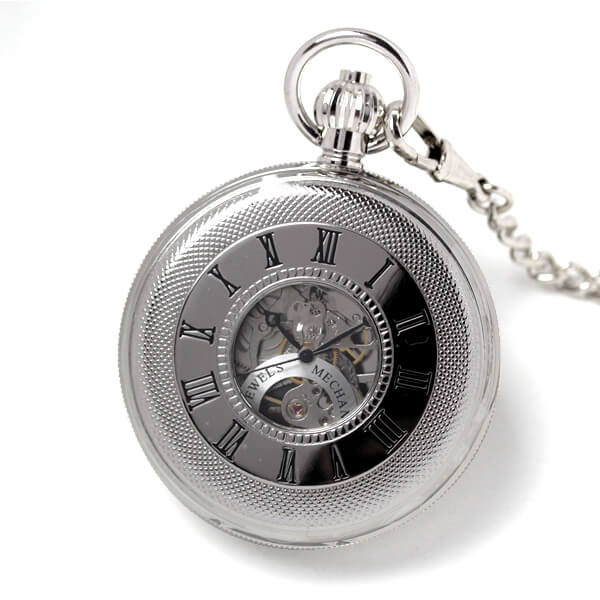 ラポート/Rapport/両開き スケルトンPW49 懐中時計 – 正美堂時計店